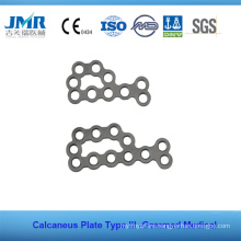 Metal Trauma Bone Orthopedic Implant Type II Calcaneus Plate